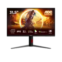 Monitor Gaming AOC U32G4U, 31.5", 3840 x 2160 pixeli, Black, Red, 3 ani Garantie