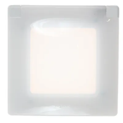 Capac protectie IP44-IK07, 1 post, alb, NILOE