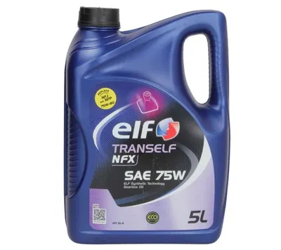Ulei transmisie manuala ELF TRANSELF NFX 75W (inlocuieste NFJ si NFP 75W80), volum 5 litri, API GL4 5L