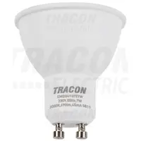 Sursa de lumina spot cu LEDSMD, carcasa din mat.plastic SMDGU1075YW 230 VAC, 50 Hz, GU10, 7 W, 690 lm, 3000 K, 120°, EEI=A+