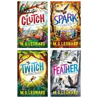 The Twitchers Series 4 Books Collection Set (Twitch, Spark, Clutch and Feather)