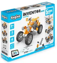 5 în 1 Engino Inventor Mecanică Engino Inventor - Quadriciclu