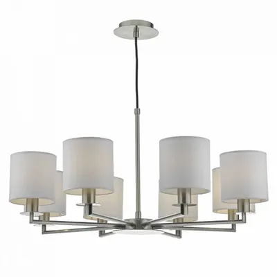 Lampa suspendata Tyler 8lt Pendant Satin Nickel Fitting Only