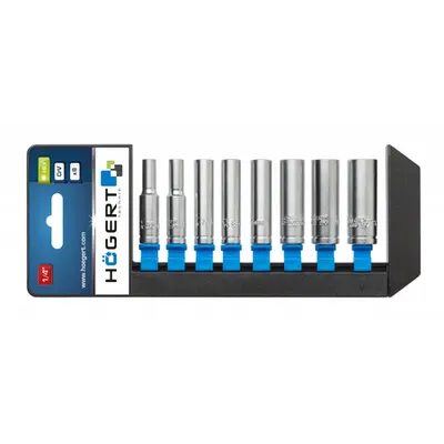 set de prize adanci de 1/4″, 8 buc