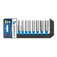 set de prize adanci de 1/4″, 8 buc
