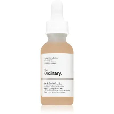The Ordinary Lactic Acid 10% + HA ser exfoliant de netezire 30 ml