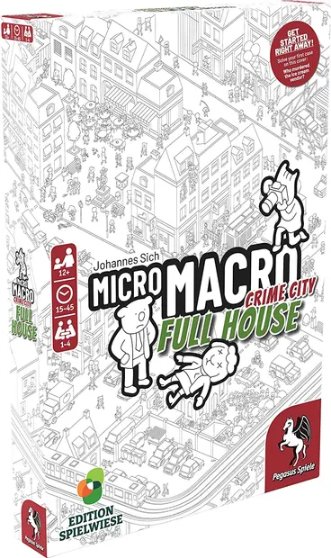 Joc de societate MicroMacro: Crime City 2 - Full House - de familie
