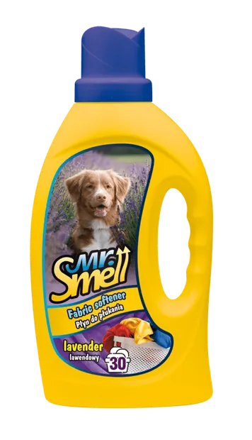 Soluție pentru eliminarea mirosurilor, balsam concentrat pentru rufe, Mr. Smell, lavanda, 1L