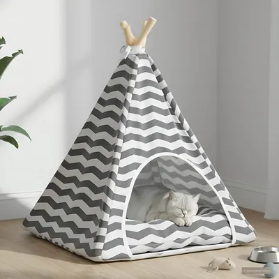 vidaXL Încape pentru animale de companie cu pernă 50 x 50 x 60 cm