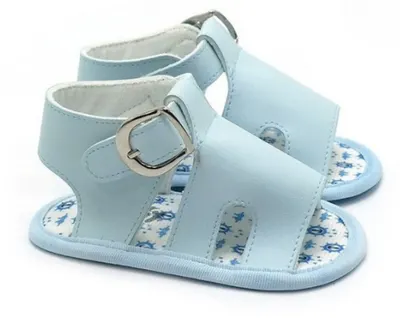 Funny Baby Botoșei pentru bebeluși - Sandals, mărimea 18, albaștri