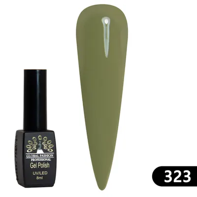 Oja semipermanenta Black Elite, Global Fashion 8 ml, 323 Engros