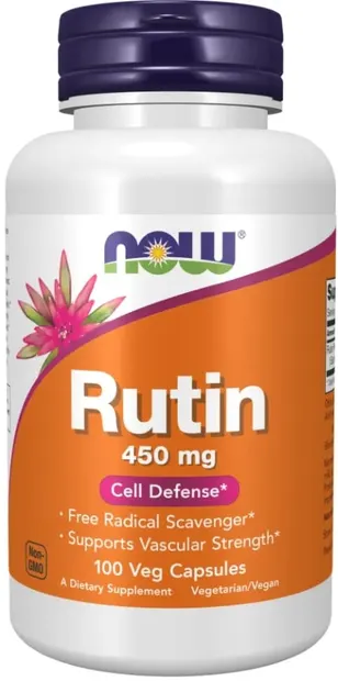 Rutin, 450 mg, 100 capsule, Now