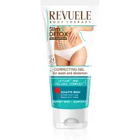 Revuele Slim & Detox With Caffeine gel pentru fermitate pentru abdomen și șolduri 200 ml