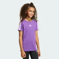 Tricou Adidas Train Essentials 3-Stripes fete mov KB6822