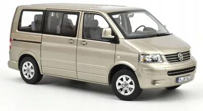Model de colecție NOREV Contemporary: Automobile - Volkswagen Multivan 2003 Wheat Beige metallic