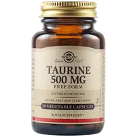 Taurina 500mg, 50 capsule vegetale, Solgar