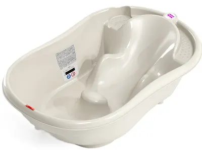 Cadă anatomică OK Baby - Onda, 53 cm, albă
