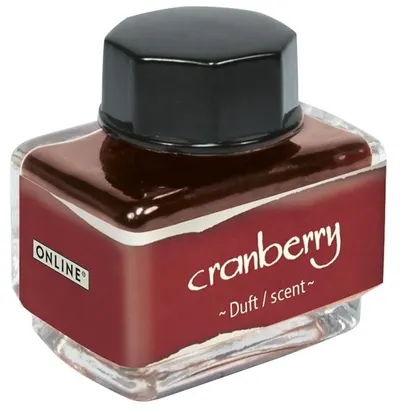 Cerneală parfumată Online - Cranberry, roșu, 15 ml