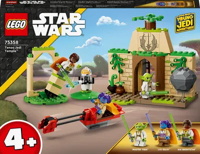 Constructor LEGO Star Wars - Templul Jedi din Tenyy (75358)