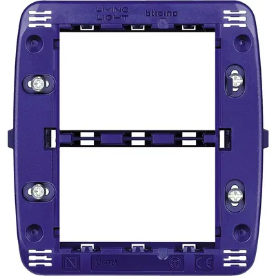 Rama suport 6(3+3) module Bticino Living Light LN4726