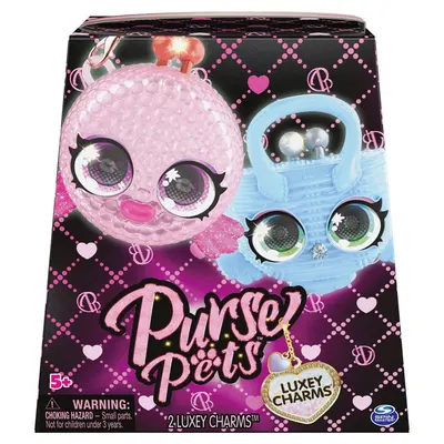 Set 2 Gentute Mini Charm Purse Pets Luxey Charms