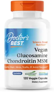 Vegan Glucosamine Chondroitin MSM, 120 capsule, Doctor's Best