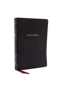 KJV, Deluxe Reference Bible, Giant Print, Imitation Leather, Black, Red Letter Edition