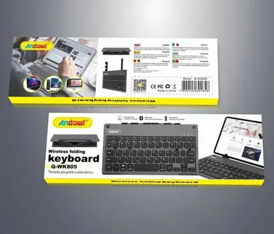 Tastatură Wireless Pliabilă, Andowl Q-WK805