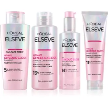 L’Oréal Paris Elseve Glycolic Gloss set pentru păr