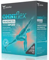 Citrat de Magneziu, Omniflex Duo Sport, 20 plicuri