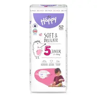 Scutece Bella Baby Happy Nr. 5 Junior, 52 Bucati