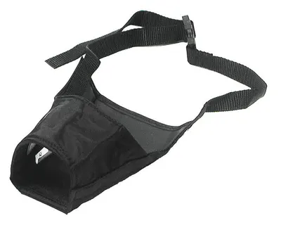 Botnita reglabila din nylon, confortabila, captusita cu burete, pentru caini de talie medie, marimea 1
