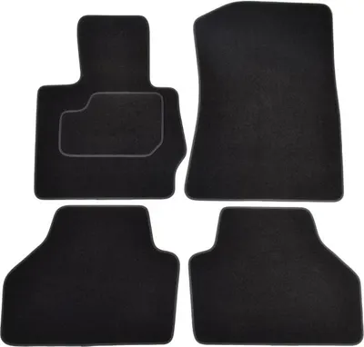 Covorase auto (set, velur, 4 bucati, culoare negru) BMW X3 (F25) intre 2010-2017