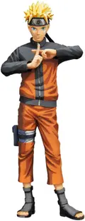 Statuetă Banpresto Animation: Naruto Shippuden - Uzumaki Naruto (Grandista Nero) (Manga Dimensions), 27 cm