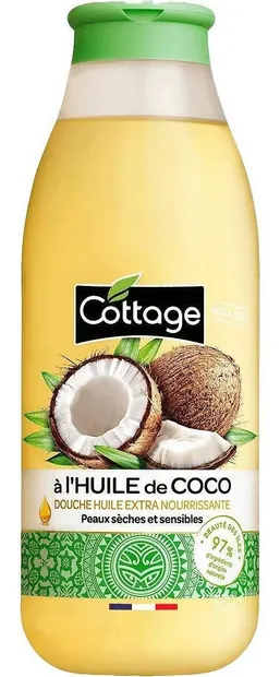 Cottage Ulei de duș Coconut Oil, 560 ml
