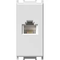 Modul Priza tel. cat3 1m alb U, TEM Modul TEM-KM36PW-U