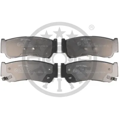 Set placute frana, frana disc OPTIMAL BP-12451
