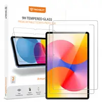 Folie de protectie Ecran Techsuit ArmorGlass CrystalHD pentru Huawei MatePad SE 11, Sticla Securizata, Full Glue, Set 2 bucati