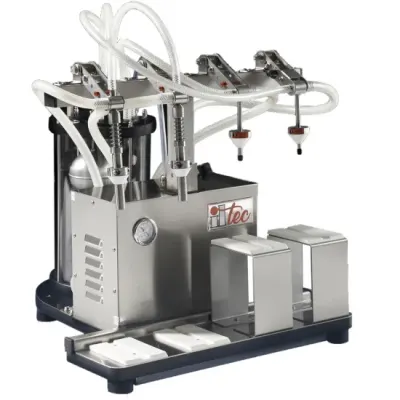 ULTRAFILLER 4 Mix - Mașină de Umplere Vacuum 4 Duze Inox, Sticle Mari si Mici