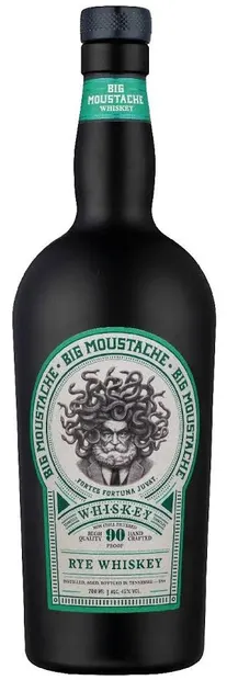 Whiskey Tennessee Rye Big Moustache 45% Alc. 0.7l