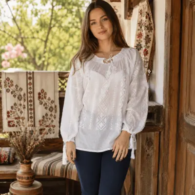 Ie traditionala Ramona 10 ( Masuri de la S la 6XL )