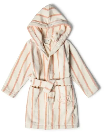 Halat de baie La Reina - Vivia Stripe, 2-3 ani, roz