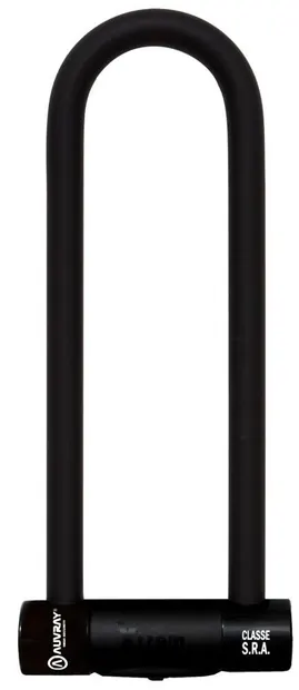 AUVRAY zapięcie U-LOCK XTREM MEDIUM BLACK EDITION - bolec 18mm, 85mm x 310mm
