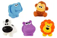 Set de jucării pentru baie WinFun - Animale, 5 buc