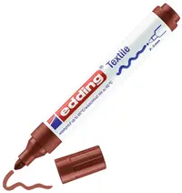 Marker textil Edding 4500 - maro