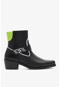 Ghete dama 5905588045007 - Sintetic - Negru - Negru
