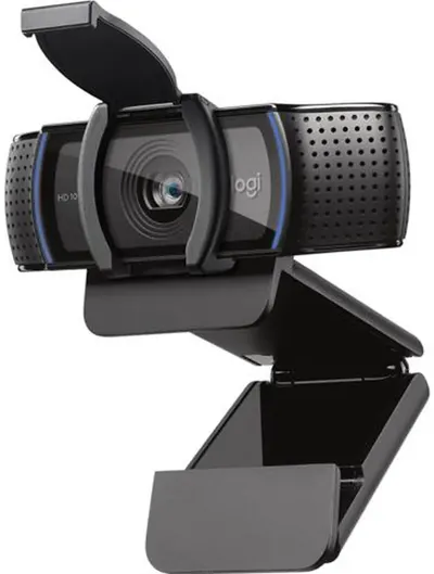 Cameră web Logitech - C920S Pro, Full HD, neagră