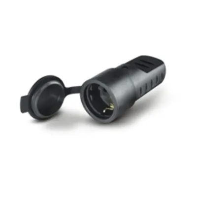 Conectorn2P+E 16A BLACK
