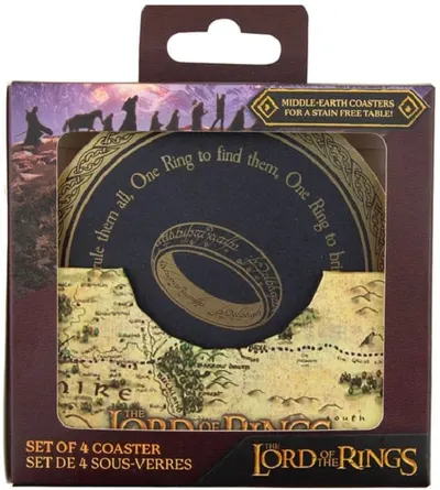 Suporturi de pahare Moriarty Art Project Movies: The Lord of the Rings - Emblems