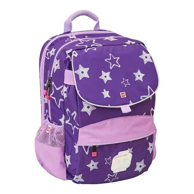 Ghiozdan clasele 5-8, 38x28x27 cm, Lego Hansen Stars violet